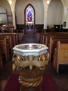 St. John's baptismal Font